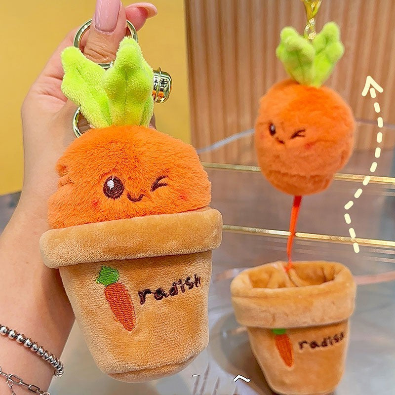 Plush Doll Keychain Pendant Cartoon - Cindi Book