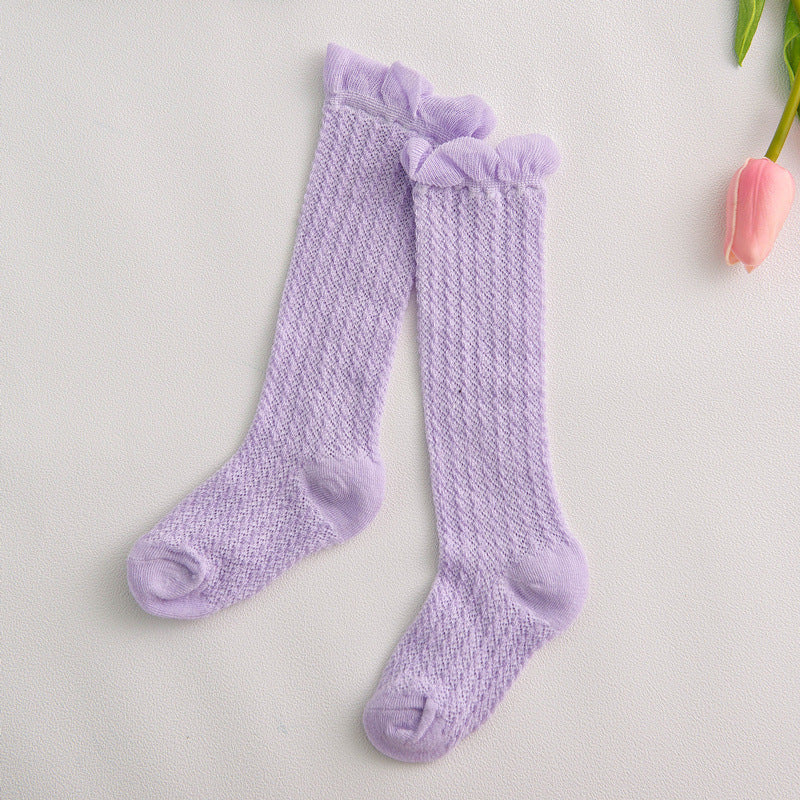 Mesh breathable over the knee mosquito socks - Cindi Book
