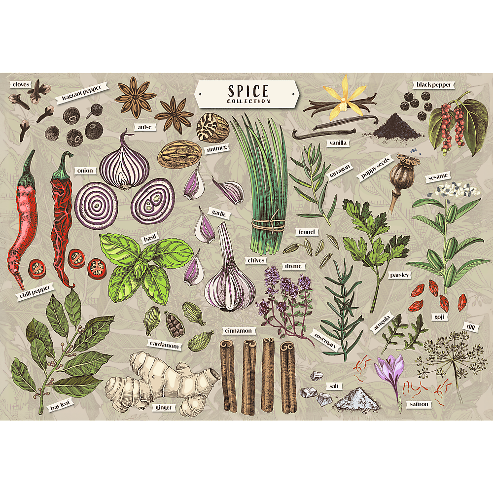 Trefl Premium Plus Finders Keepers Spices 500 Piece Puzzle