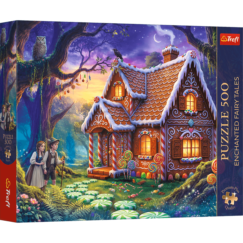 Trefl Premium Plus Enchanted Fairy Tales Hansel and Gretel 500 Piece Puzzle