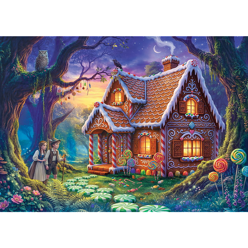 Trefl Premium Plus Enchanted Fairy Tales Hansel and Gretel 500 Piece Puzzle