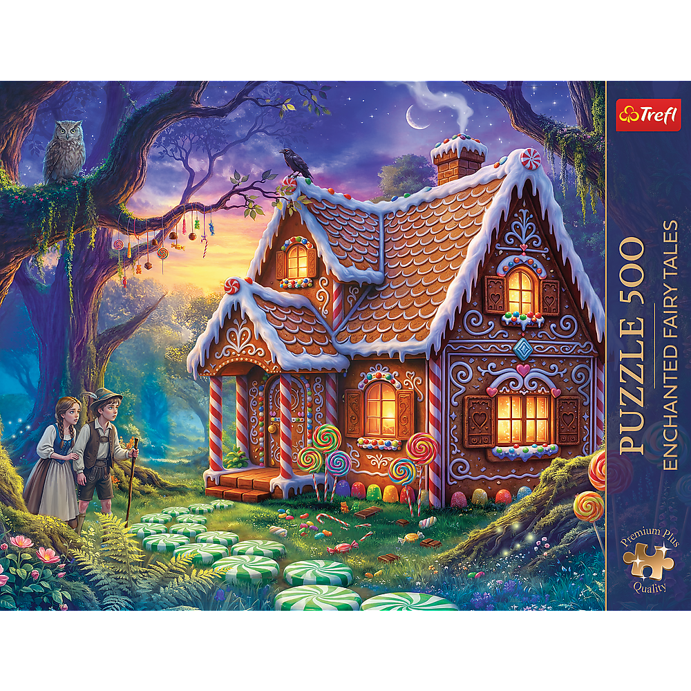 Trefl Premium Plus Enchanted Fairy Tales Hansel and Gretel 500 Piece Puzzle