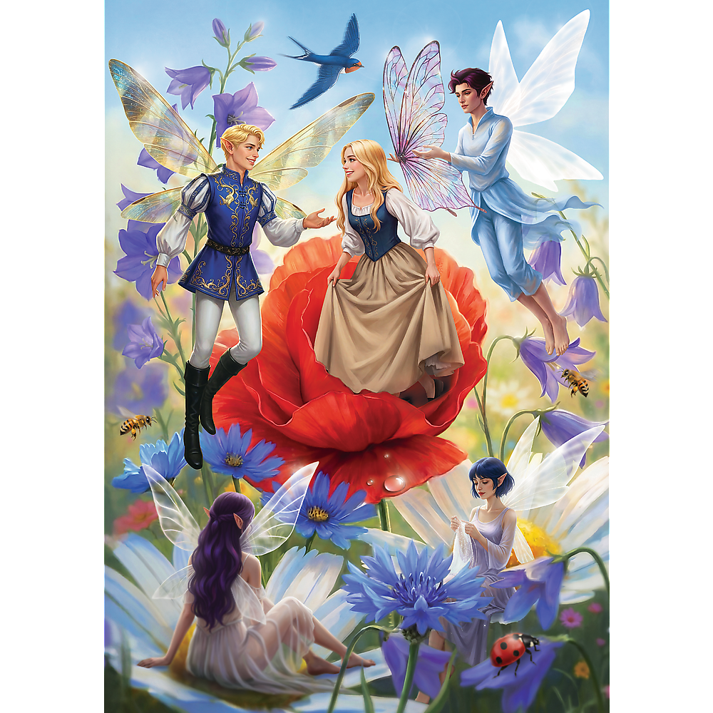 Trefl Premium Plus Enchanted Fairy Tales Thumbelina 500 Piece Puzzle