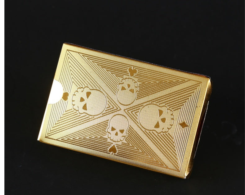 Waterproof gold foil playing CARDS - Cindi Book