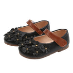 Girls' Small Leather Shoes, Female Babies, Flower Single Shoes, Soft Soles, Little Girls - Cindi Book