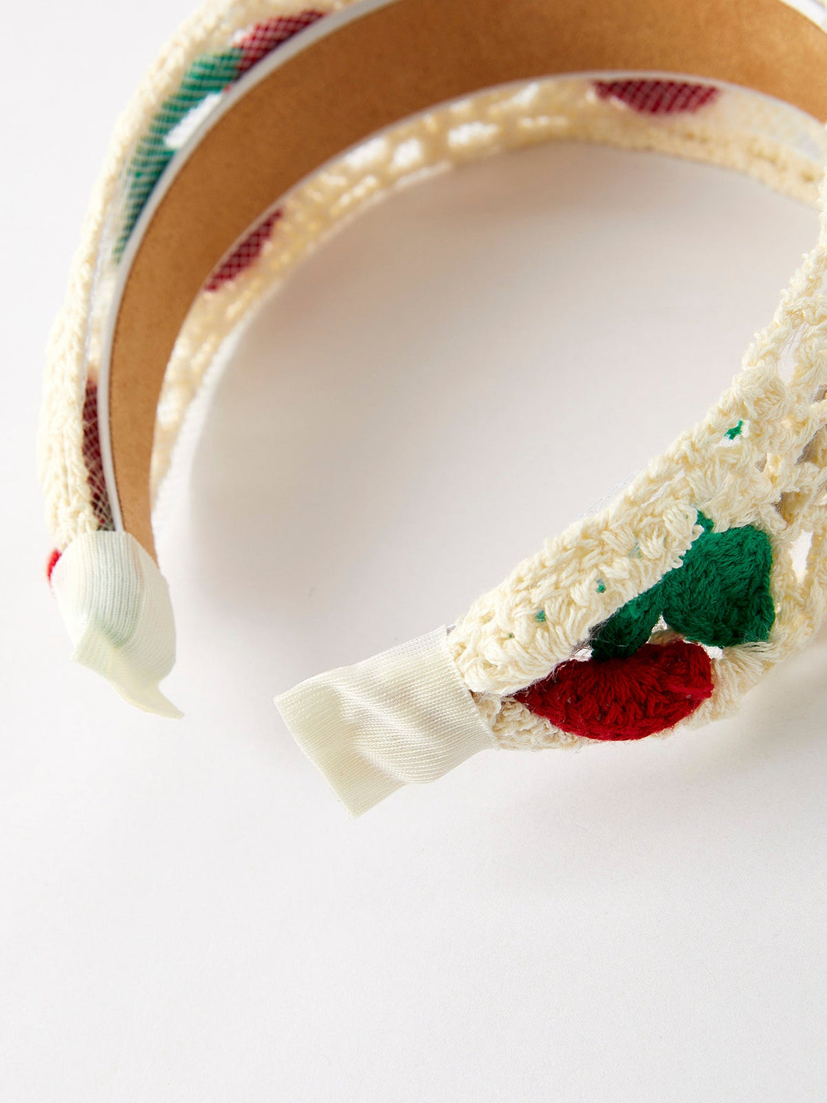 Rylee Faith Designs - Sweet Cherry Crochet Headband - alternate view 3