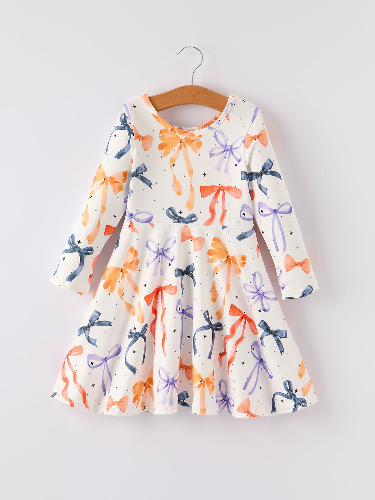 Rylee Faith Designs - Halloween Bow Spring and Summer Girls Dress - alternate view 5