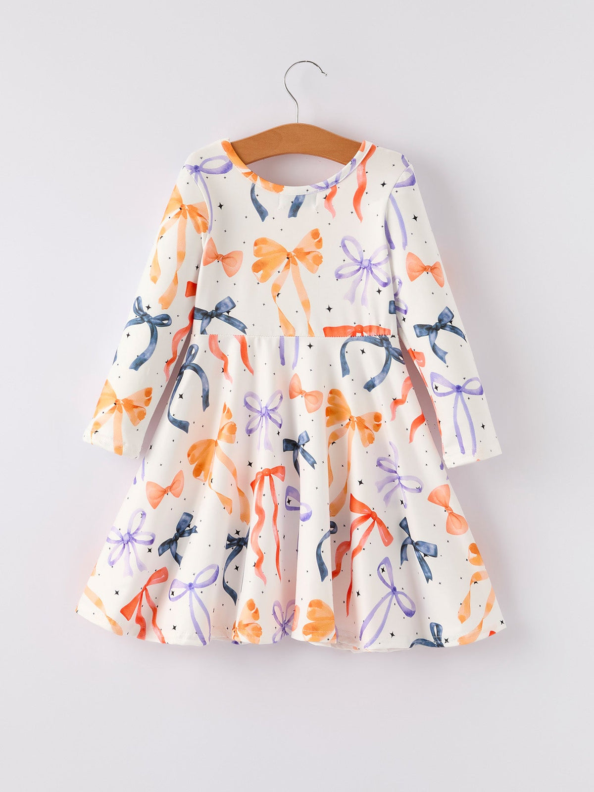 Rylee Faith Designs - Halloween Bow Spring and Summer Girls Dress - alternate view 7