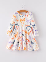Rylee Faith Designs - Halloween Bow Spring and Summer Girls Dress - alternate view 7