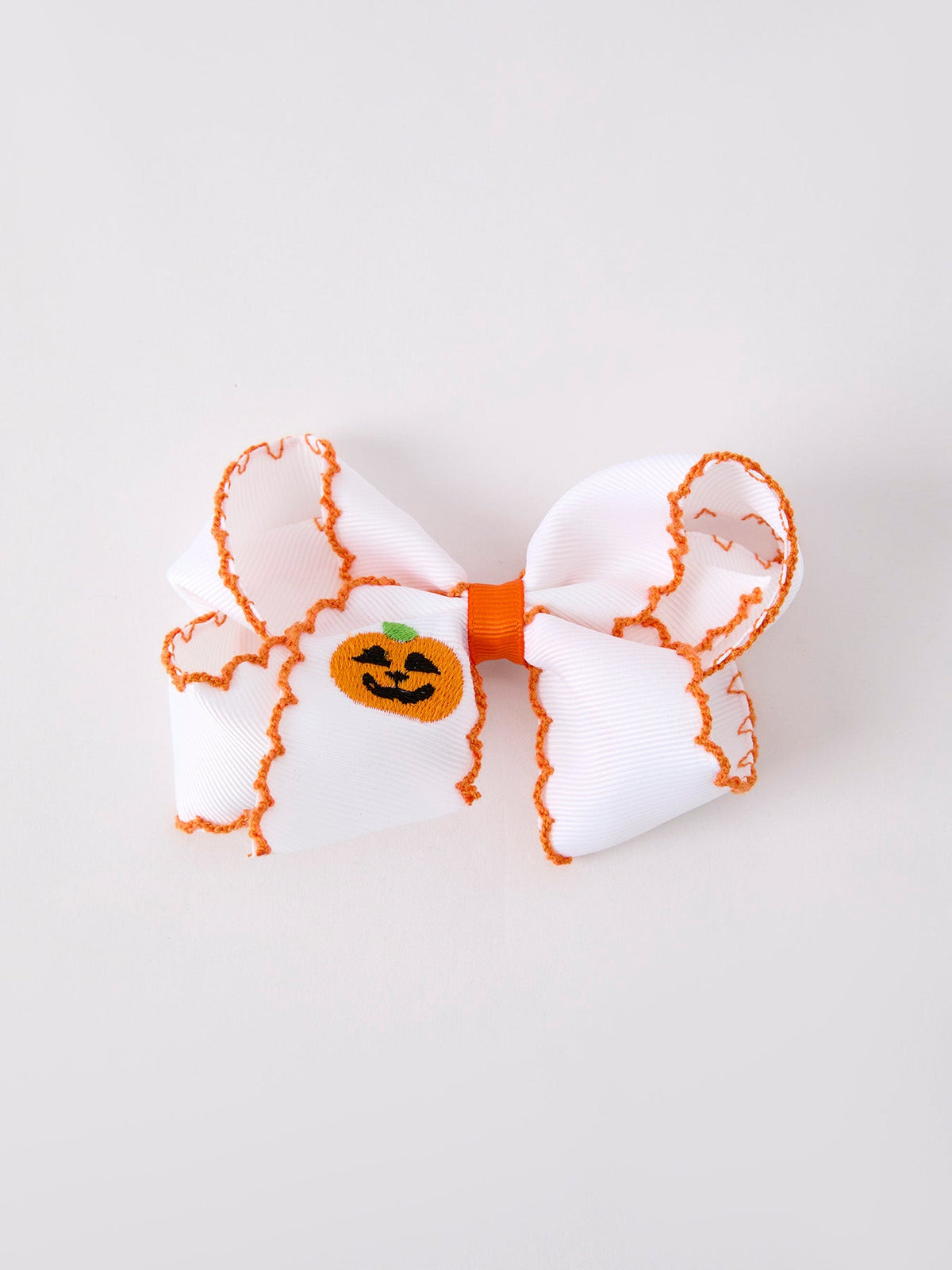 Rylee Faith Designs - Halloween Pumpkin Bow Hairpin - alternate view 6