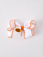 Rylee Faith Designs - Halloween Pumpkin Bow Hairpin - alternate view 6