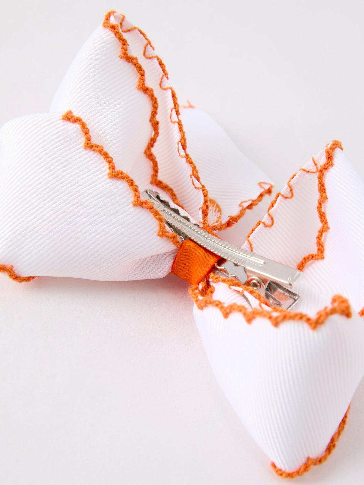 Rylee Faith Designs - Halloween Pumpkin Bow Hairpin - alternate view 8