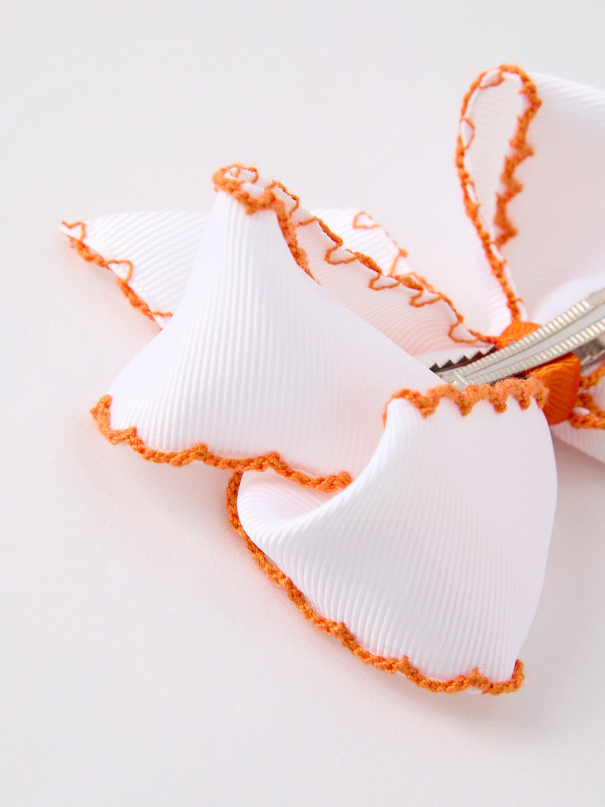 Rylee Faith Designs - Halloween Pumpkin Bow Hairpin - alternate view 9