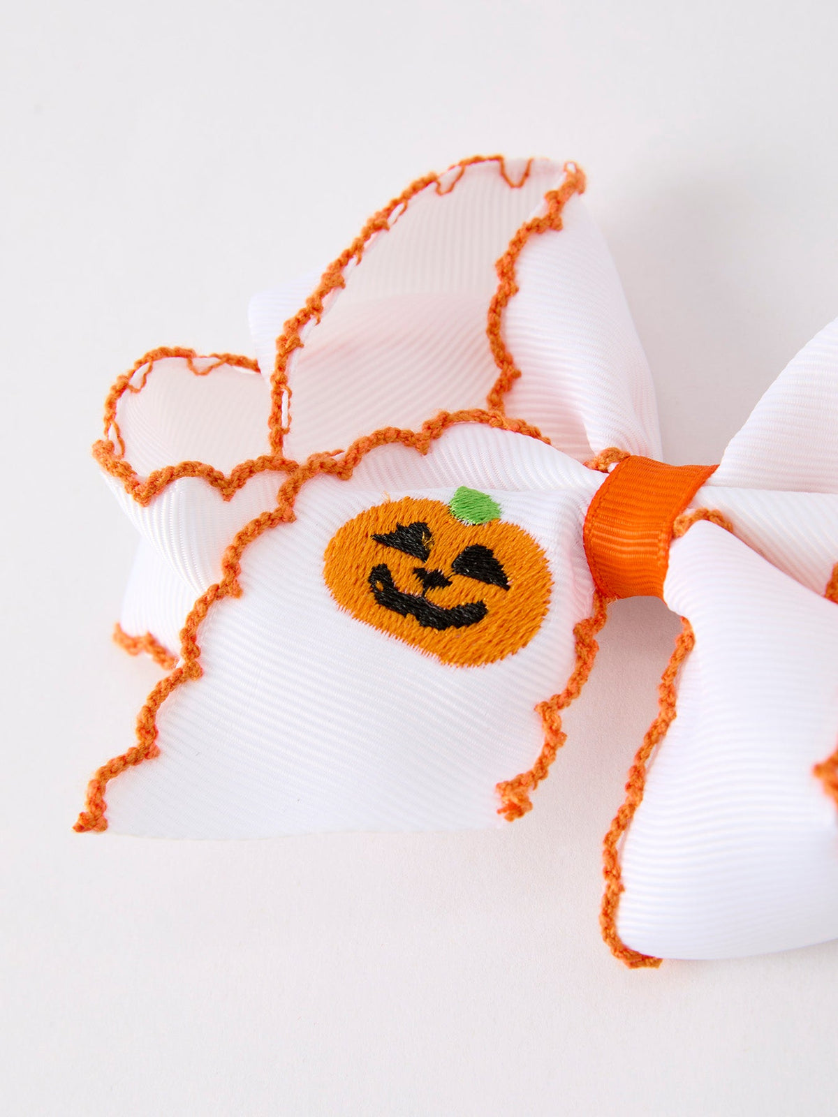Rylee Faith Designs - Halloween Pumpkin Bow Hairpin - alternate view 10