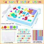 26 English Letters Photosensitive Table Preschool Education Toys - Cindi Book