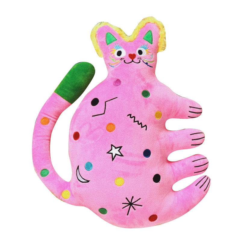 Sweetheart Cat Pillow Cute Plush Doll - Cindi Book