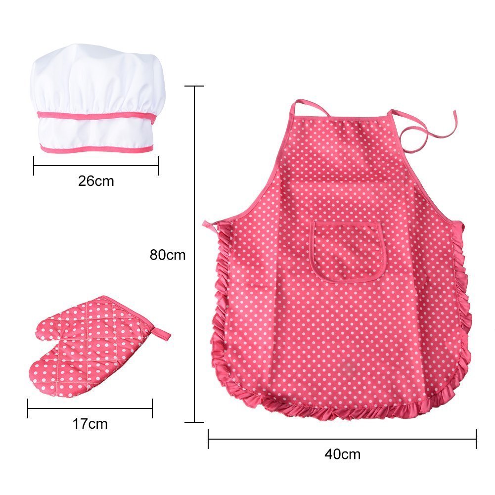 Children's apron cake cooking tools - Cindi Book