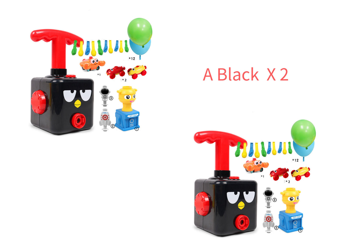 Power Balloon Launch Tower Toy Puzzle  Education Inertia Air Power Balloon Car Science Experimen Toy For Children Gift - Cindi Book