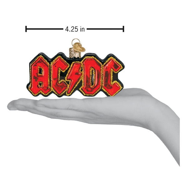 Old World Christmas AC/DC Ornament - hand-blown glass Christmas tree ornament (view 6)