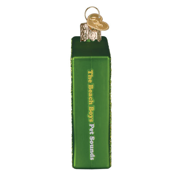 Old World Christmas Pet Sounds Album Cover Ornament - hand-blown glass Christmas tree ornament (view 4)