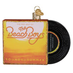 Old World Christmas Sounds Of Summer Album Cover Ornament - hand-blown glass Christmas tree ornament (view 2)