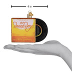 Old World Christmas Sounds Of Summer Album Cover Ornament - hand-blown glass Christmas tree ornament (view 5)