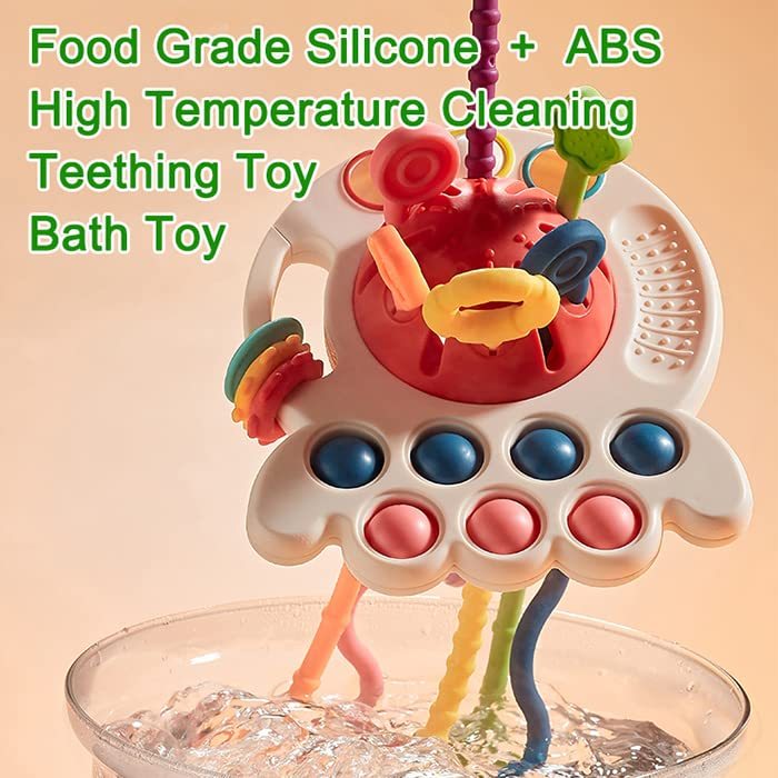 Baby's Funny Finger Puff Toy Can Be Pressed - Cindi Book