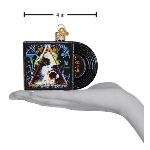 Old World Christmas Hysteria Album Ornament - hand-blown glass Christmas tree ornament (view 5)