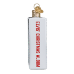 Old World Christmas Elvis' Christmas Album Ornament - hand-blown glass Christmas tree ornament (view 5)