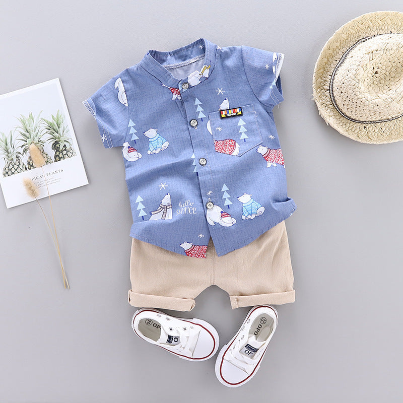 Summer New Children's Clothing Korean Boy Baby Infant Child - Cindi Book