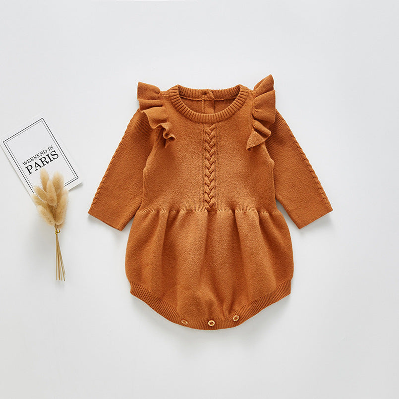 Long-sleeved romper for newborn baby - Cindi Book