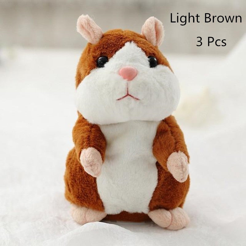 15CM Little Talking Hamster Toy - Cindi Book