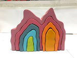 Early education stacking high blocks - Cindi Book