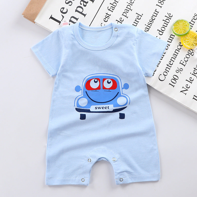 Baby Jumpsuit Short Sleeve Baby Climbing Set