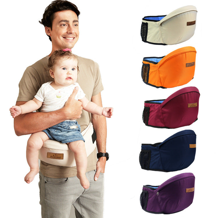 Baby holding waist stool strap - Cindi Book