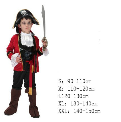 Halloween children's pirate costume - Cindi Book