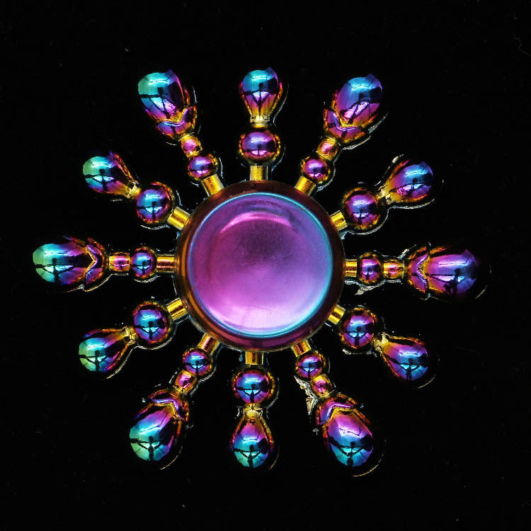 Zinc Alloy Electroplating Colorful Fingertip Top - Cindi Book