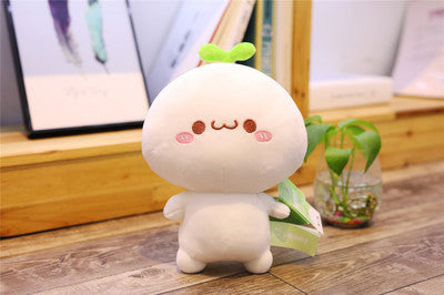 Long Grass Face Dumpling Doll Pillow Plush Toy - Cindi Book