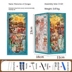 Dongpo Zhiyi Diy Wooden 3d Stereo Hand-assembled Book Stand Model Building Toy - Cindi Book