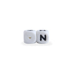12mm Baby Products 26 Silicone English Alphabet Beads Teeth Accessories - Cindi Book