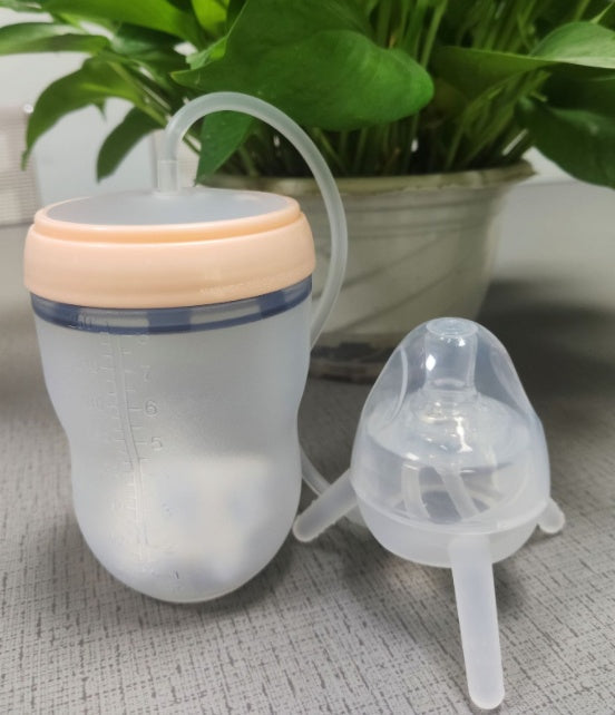 Feeding Bottle Kids Cup Children Training Silicone Sippy - Cindi Book