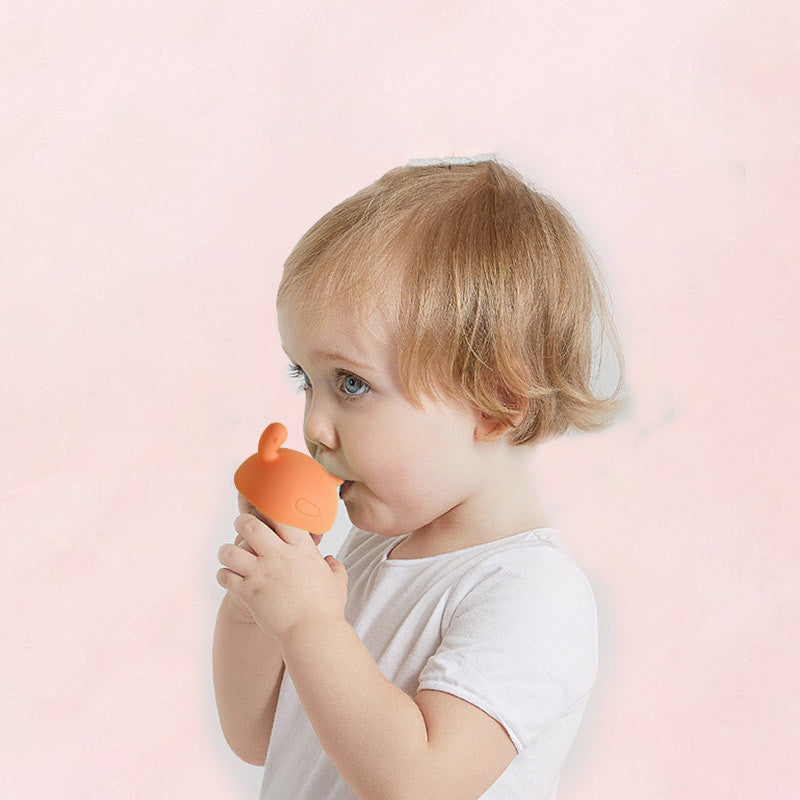 Teether Food Grade Soft Silicone Baby Molars Soothing Rods Can Be Boiled - Cindi Book