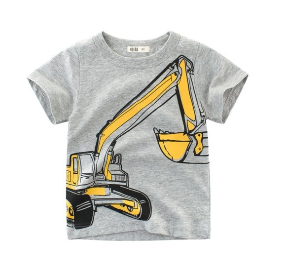 Children's Wear Summer New Korean Children's Boys Cotton T-shirt Men's Treasure In Children's Short Sleeves - Cindi Book