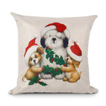 Christmas Hot-selling Home Sofa Office Creative Linen Pillowcase - Cindi Book