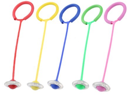 Flashing LED Flash Jumping Ring Dancing Ball Glowing Fitness Training Outdoor  Sports - Cindi Book