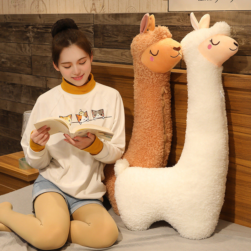 Cartoon Animal Alpaca Doll Plush Toys Pillow - Cindi Book