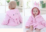 Cartoon Cute Animal Modeling Baby Bath Towels Baby Bathrobes Cotton Children's Bathrobes Baby Hooded - Cindi Book