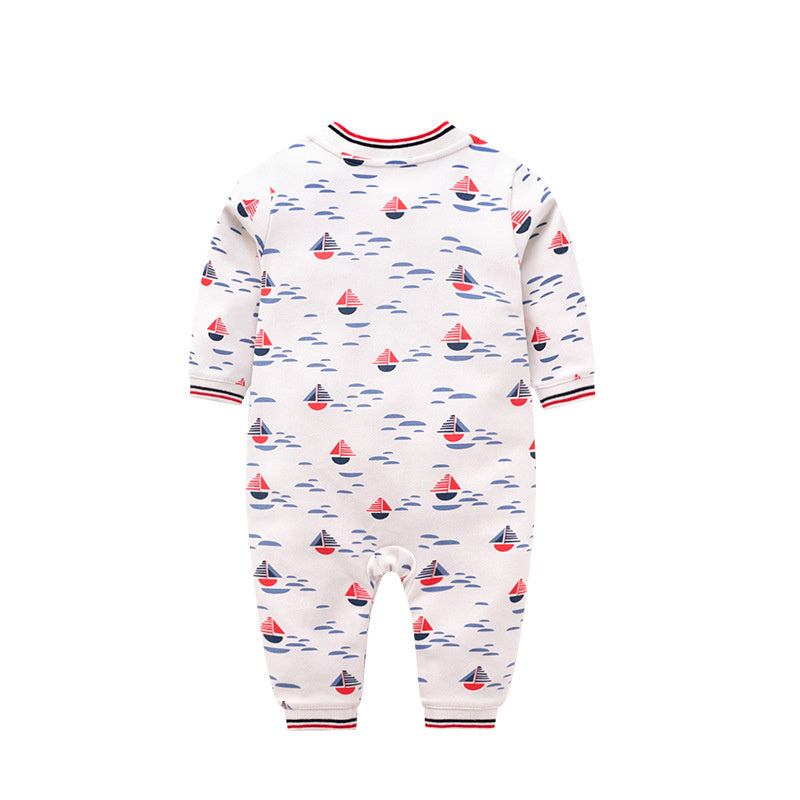 New winter baby clothes warm one-piece baby clothes - Cindi Book