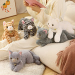Simulation Birthday Gift Cat Plush Toy - Cindi Book