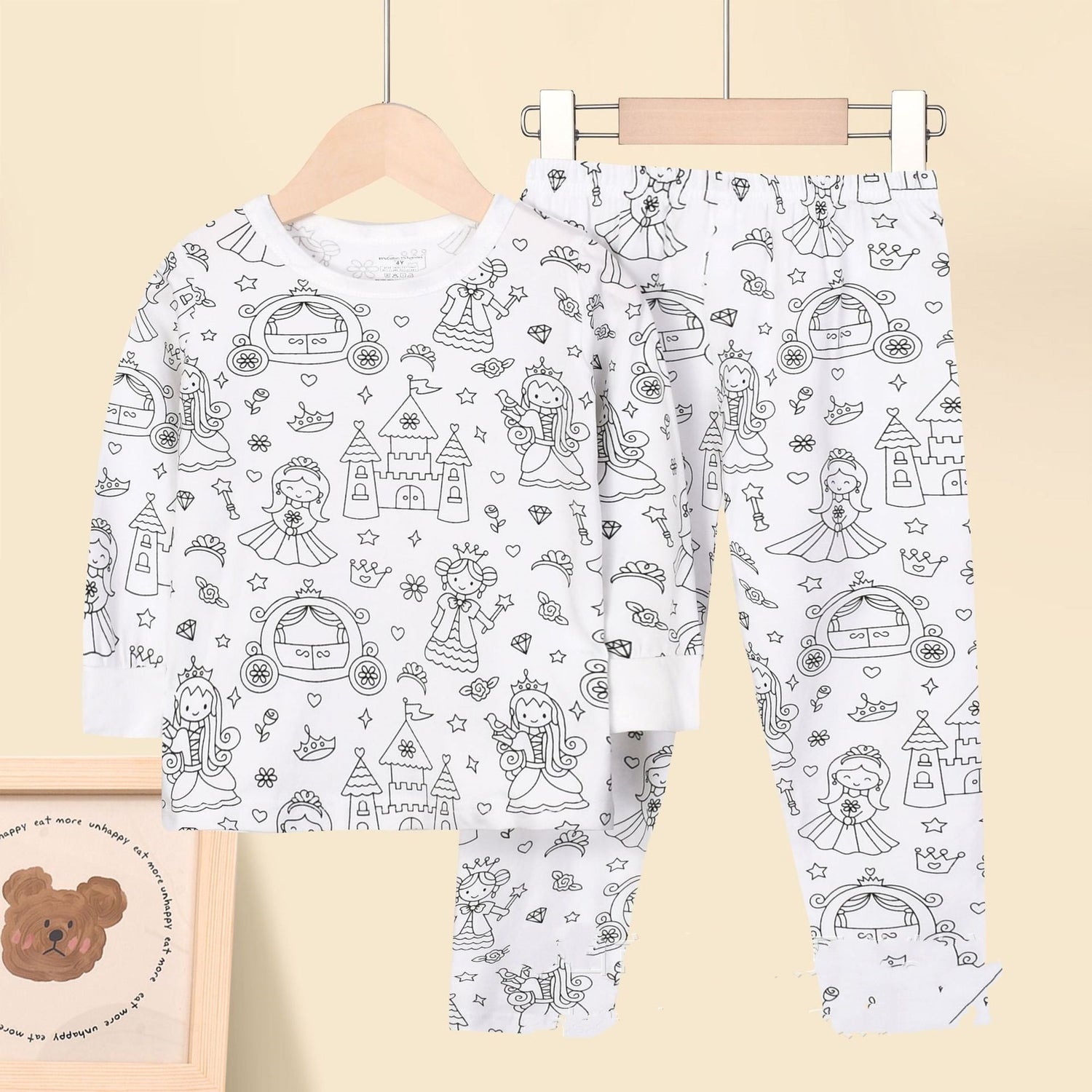 Girls Sketch Coloring Comfortable Children DIY Hand Drawing Set